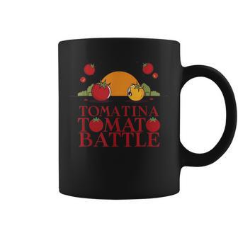 ラ・トマティーナ トマトバトルフェスティバル コーヒーマグ - Kawaiitshirt