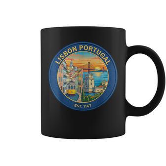 リスボン ポルトガル 旅行 お土産 都市 ランドマーク 観光ギフト コーヒーマグ - Kawaiitshirt