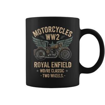 ロイヤルエンフィールドwdReクラシックモーターサイクルww2 コーヒーマグ - Kawaiitshirt
