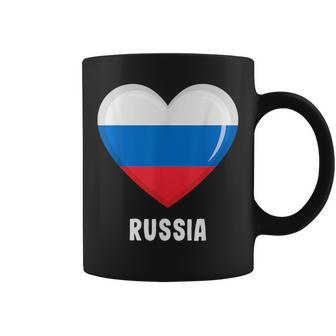 ロシア国旗シャツ コーヒーマグ - Kawaiitshirt