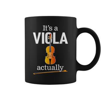 ヴィオラ奏者のためのヴィオラジョークまたはヴィオラミーム面白いヴィオラ 「 It's Aiola Actually」 コーヒーマグ - Kawaiitshirt