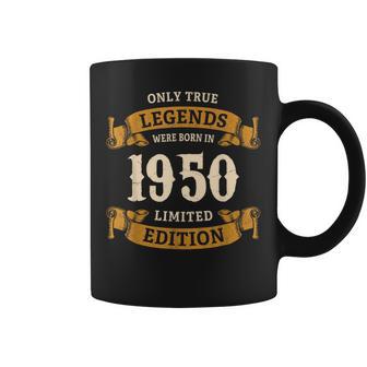 ヴィンテージ 1950 ギフト 男性 女性 長寿祝い 1950年生まれ ユニークな誕生日プレゼント コーヒーマグ - Kawaiitshirt