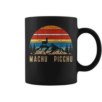 ヴィンテージ マチュピチュ製品 ペルーのお土産プリント コーヒーマグ - Kawaiitshirt