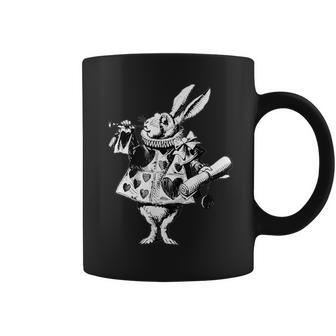 不思議の国のアリス 白うさぎ コーヒーマグ - Kawaiitshirt