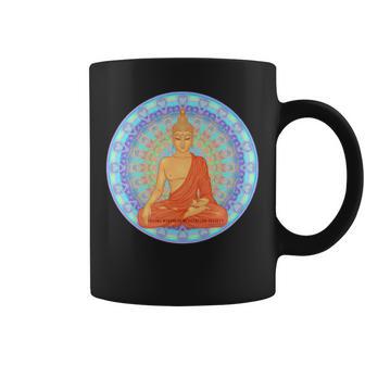 仏 マインドフルネス 仏前 ガウタマ仏教 愛 優しさ 長袖tシャツ コーヒーマグ - Kawaiitshirt