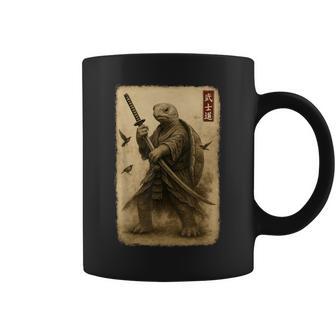 侍亀 日本美術 亀 武士道刀 コーヒーマグ - Kawaiitshirt