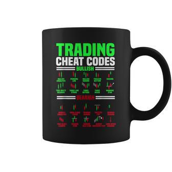 取引チートコードローソク足パターン、面白い株トレーダー コーヒーマグ - Kawaiitshirt
