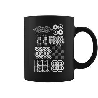 吉祥文様 アイコン版 コーヒーマグ - Kawaiitshirt