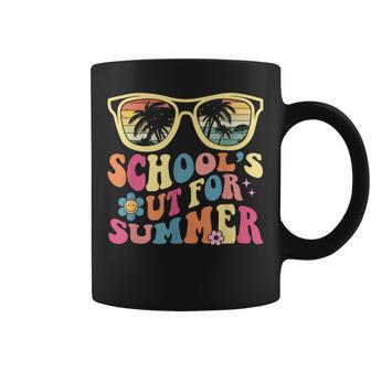 夏休みのレトロスクール最終日、先生のお出かけ コーヒーマグ - Kawaiitshirt