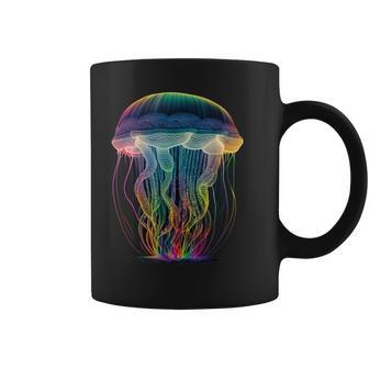 夜光クラゲ コーヒーマグ - Kawaiitshirt