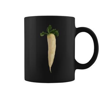 大根 ビーガン ベジタリアン 野菜 ラブ 大根 コーヒーマグ - Kawaiitshirt