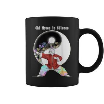 太極拳をする猫 コーヒーマグ - Kawaiitshirt