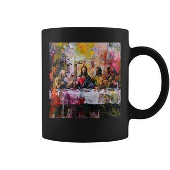 宗教と現代美術、信仰、最後の晩餐 コーヒーマグ - Kawaiitshirt