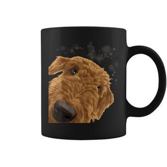 愉快な犬 エアデールテリア コーヒーマグ - Kawaiitshirt