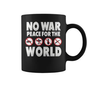 戦争禁止、平和、反戦、戦争禁止 長袖tシャツ コーヒーマグ - Kawaiitshirt