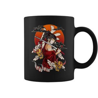 戦士芸者w鬼マスク コーヒーマグ - Kawaiitshirt