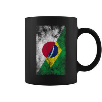 日本とブラジルの国旗 日本ブラジル人 コーヒーマグ - Kawaiitshirt