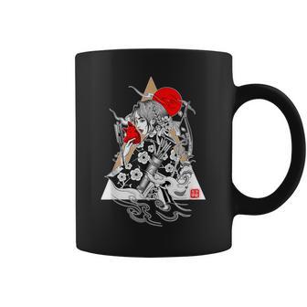 日本文化 サムライ芸者 桜 ギフト コーヒーマグ - Kawaiitshirt