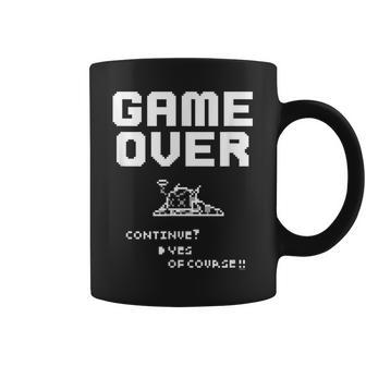 株式会社悪の秘密結社 復刻コンティニュー コーヒーマグ - Kawaiitshirt