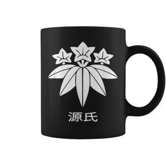源氏 かもんと漢字 日本武士一族 コーヒーマグ - Kawaiitshirt