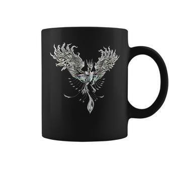 灰からのフェニックス フェニックス バード 不死鳥 コーヒーマグ - Kawaiitshirt