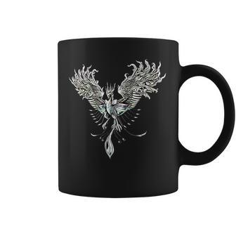 灰からのフェニックス フェニックス 神話上の生き物 不死鳥 コーヒーマグ - Kawaiitshirt