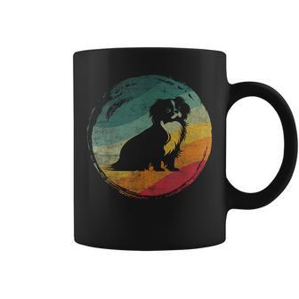 狆犬のレトロなデザイン コーヒーマグ - Kawaiitshirt