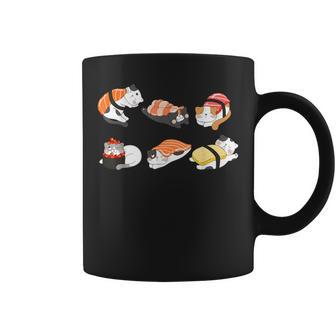 猫好き 寿司好き おもしろい 和食 猫寿司 コーヒーマグ - Kawaiitshirt