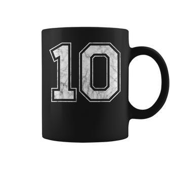 番号10 コーヒーマグ - Kawaiitshirt