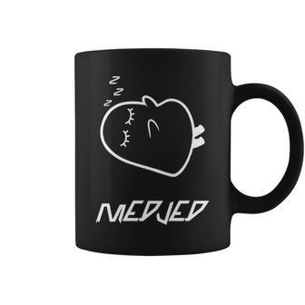 眠っているメジェド、面白い皮肉 長袖tシャツ コーヒーマグ - Kawaiitshirt