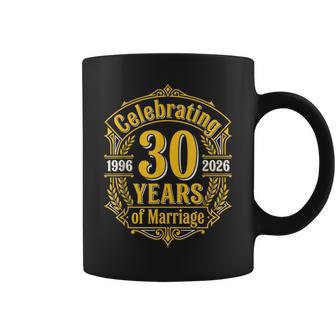 結婚30周年 結婚記念日 1996年 2026年 結婚30年 コーヒーマグ - Kawaiitshirt