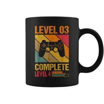 結婚3周年 ヴィンテージ レトロ レベル3 完成 コーヒーマグ - Kawaiitshirt
