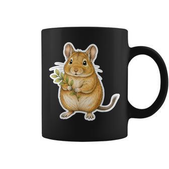 緑の枝を持つデグー コーヒーマグ - Kawaiitshirt