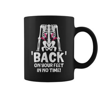 背中の手術 回復 脊柱側弯症 ブレース 腰痛緩和 コーヒーマグ - Kawaiitshirt