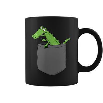 袋入りクロコダイル コーヒーマグ - Kawaiitshirt