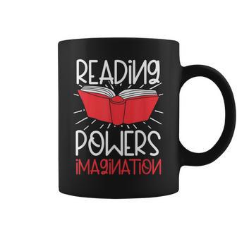読書力 想像力 本の虫 本オタク 読書 コーヒーマグ - Kawaiitshirt