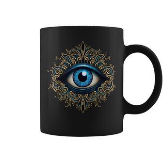 邪眼の呪いの保護。 コーヒーマグ - Kawaiitshirt