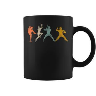野球 ファン レトロ ヴィンテージ コーヒーマグ - Kawaiitshirt