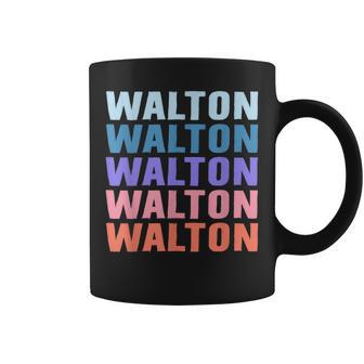 面白いギフト名 Walton 名前入り コーヒーマグ - Kawaiitshirt