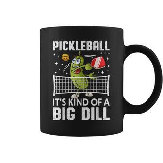 面白いピックルボールtシャツ It's Kind Of A Big Dill パドルボール コーヒーマグ - Kawaiitshirt