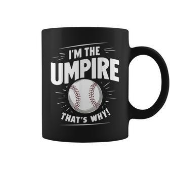 面白い野球審判シャツ メンズ I Am The Umpire コーヒーマグ - Kawaiitshirt