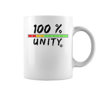 100 Unity Mascotas En Rescate Amantes De Perros Y Gatos Taza de café - Regaloses