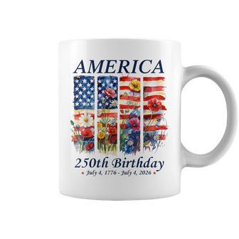 250 Years America Anniversary Usa 250Th Birthday Apparel Coffee Mug | Mazezy