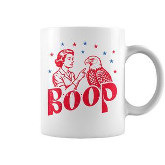 4Th Of July Boop Woman Bald Eagle Patriotic Men Coffee Mug - Thegiftio UK