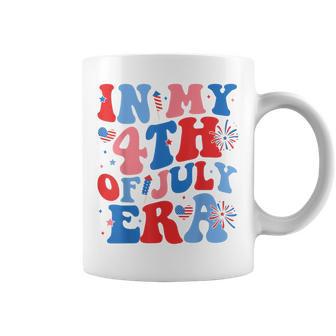 In My 4Th Of July Era Patriotic Usa Flag American Coffee Mug - Thegiftio UK