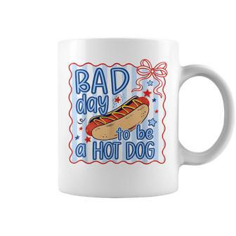 4Th Of July Its A Bad Day To Be A Hotdog Coffee Mug - Thegiftio UK