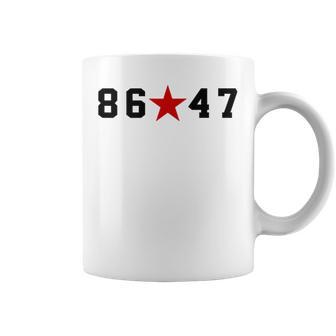 8647 Impeach 47 No Kings In America 86 47 Retro Us Flag Coffee Mug - Thegiftio UK
