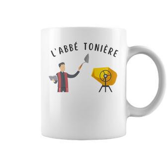 Abbé Tonière Humour Chantier Tasse - Cadeauxyz