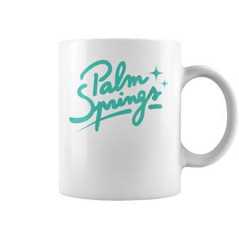 Acances Rétro À Palmprings En Californie Tasse - Cadeauxyz