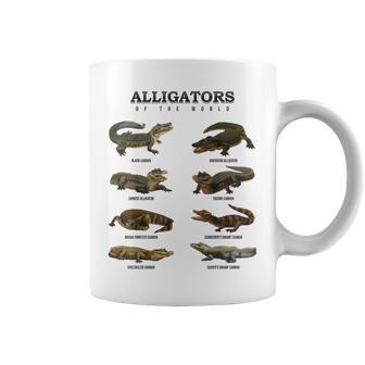 Alligators Of The World Global Alligator Species Coffee Mug - Thegiftio UK